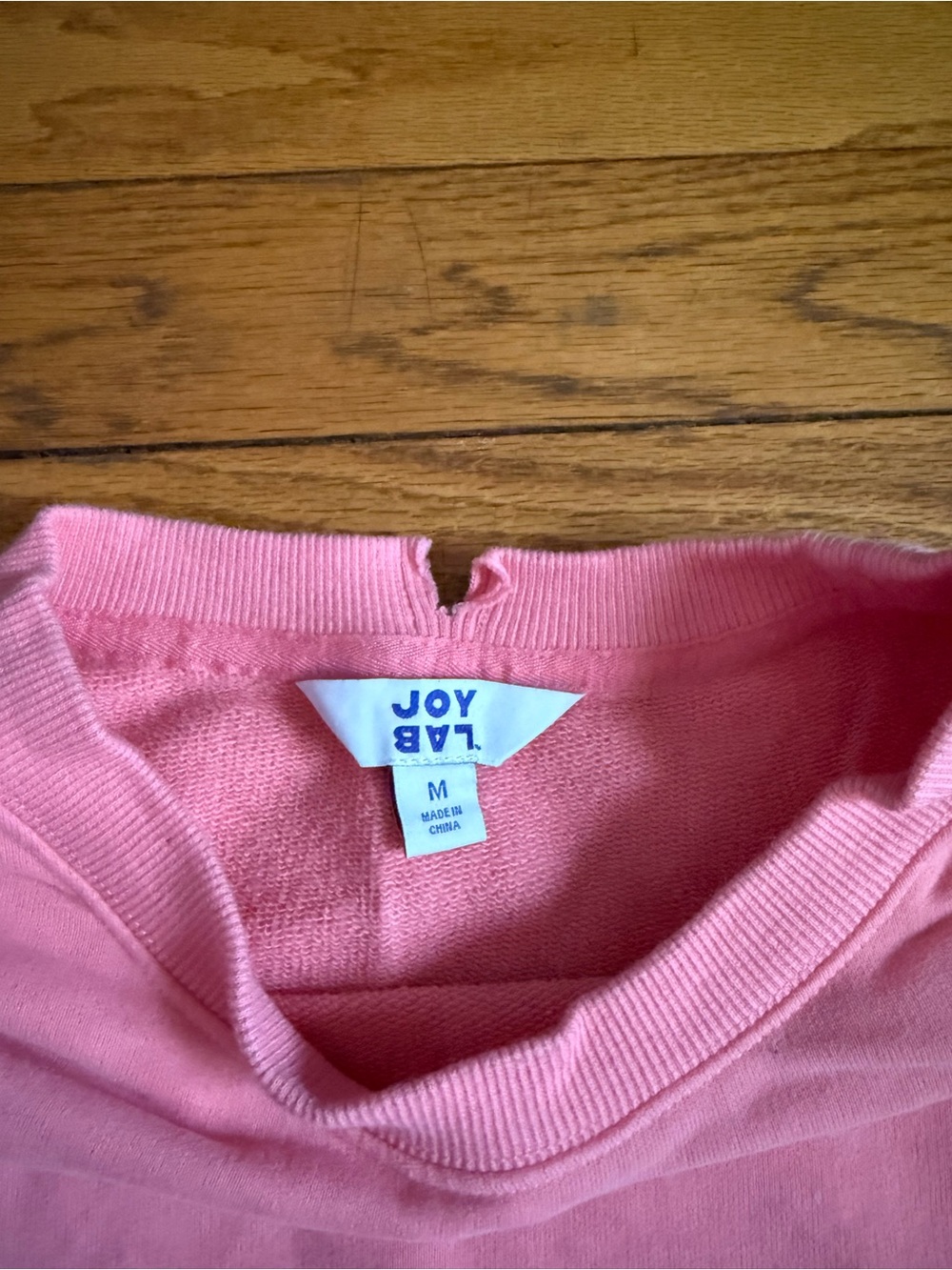 JoyLab Coral Crewneck Sweatshirt - Picture 3 of 3
